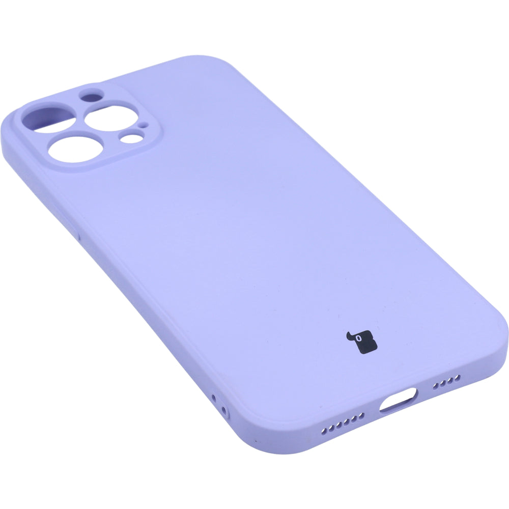 Schutzhülle Bizon Case Silicone für iPhone 13 Pro Max, Violett