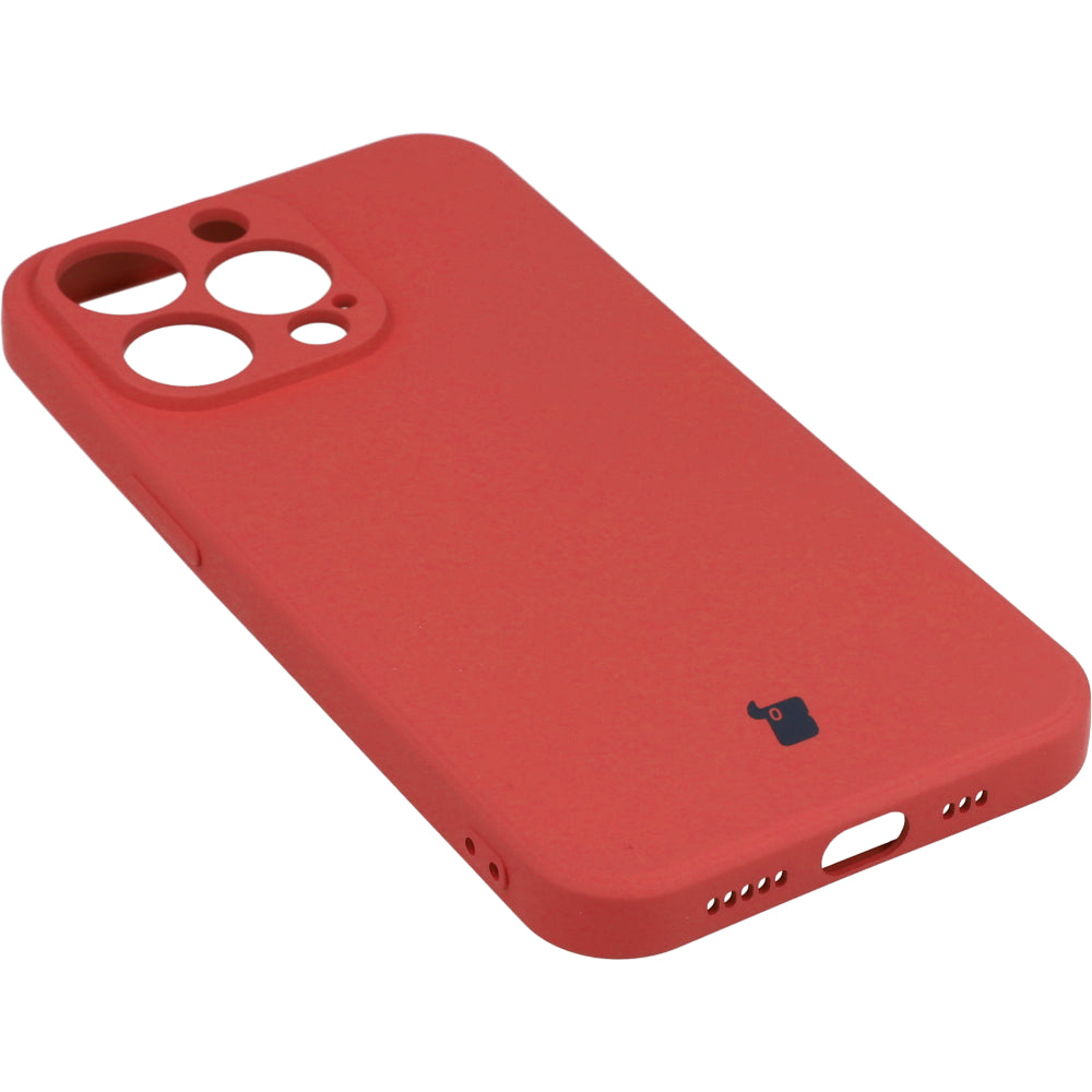 Schutzhülle Bizon Case Silicone für iPhone 13 Pro, Dunkelrosa