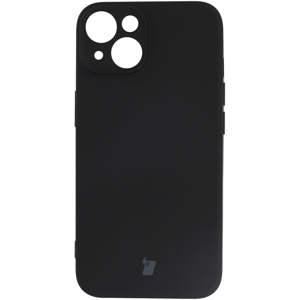 Schutzhülle Bizon Case Silicone iPhone 14, Schwarz