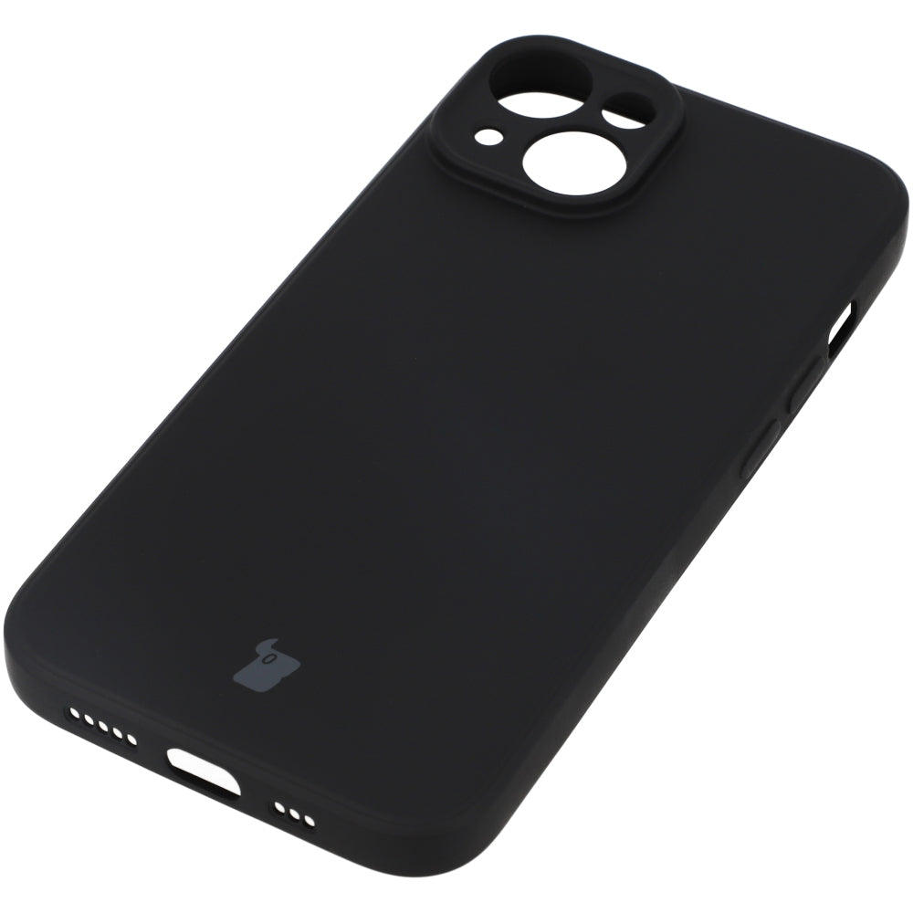 Schutzhülle Bizon Case Silicone iPhone 14, Schwarz