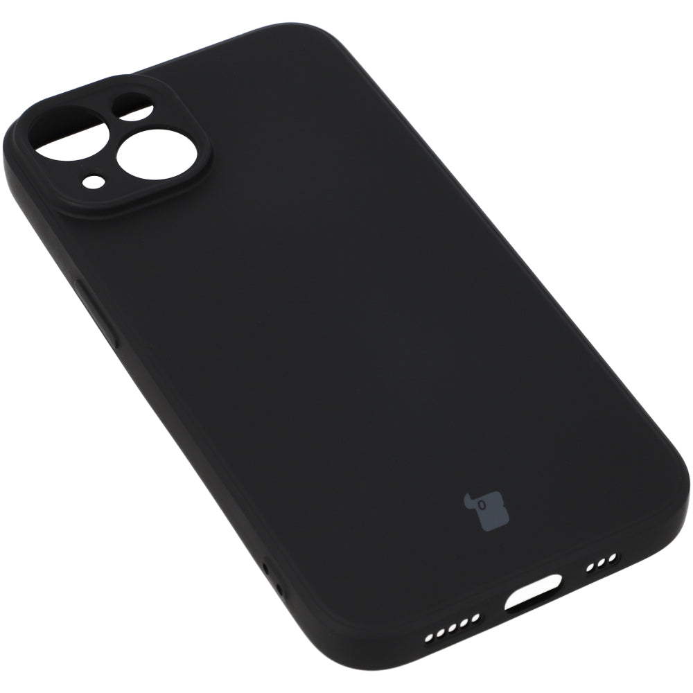 Schutzhülle Bizon Case Silicone iPhone 14, Schwarz