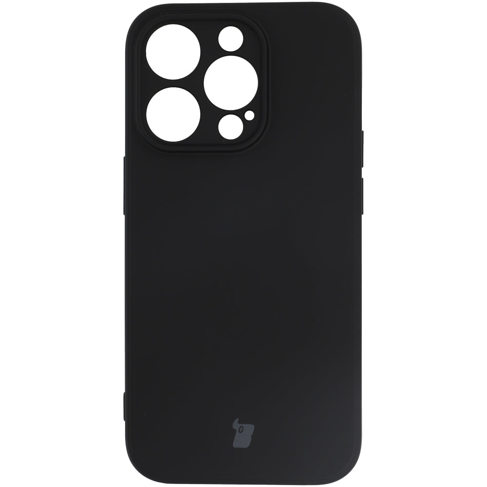 Schutzhülle Bizon Case Silicone iPhone 14 Pro, Schwarz