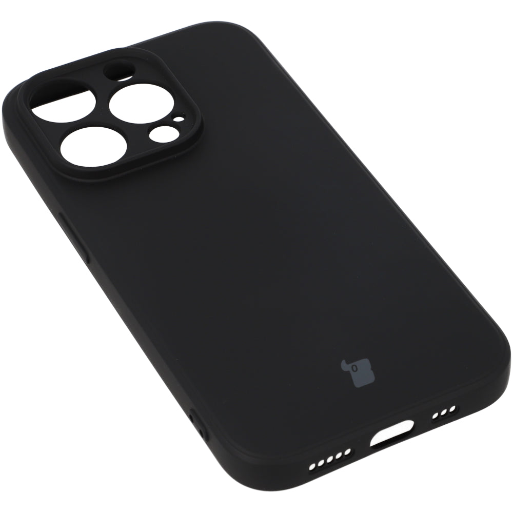 Schutzhülle Bizon Case Silicone iPhone 14 Pro, Schwarz