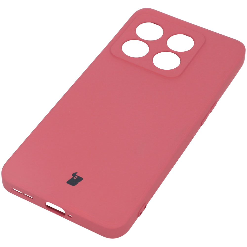 Schutzhülle Bizon Case Silicone OnePlus 10T, Dunkelrosa