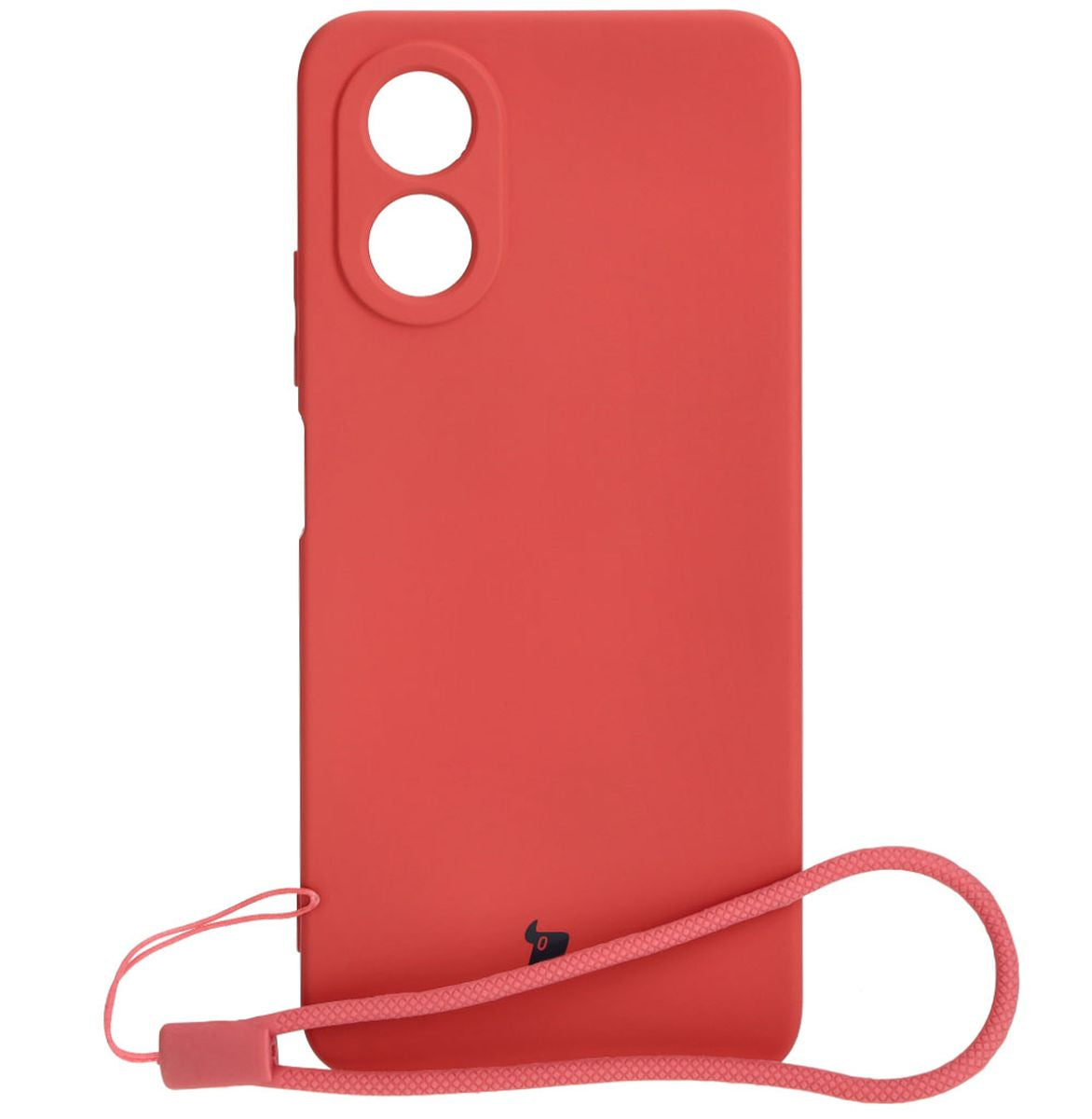Schutzhülle für Oppo A38 4G, Bizon Case Silicone, Dunkelrosa
