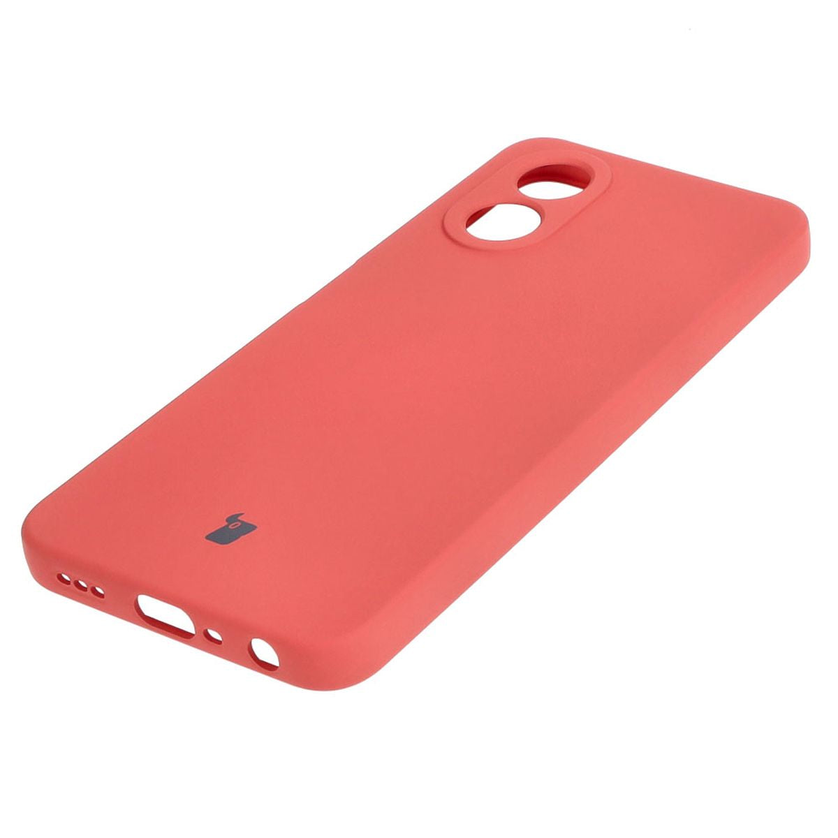 Schutzhülle für Oppo A38 4G, Bizon Case Silicone, Dunkelrosa