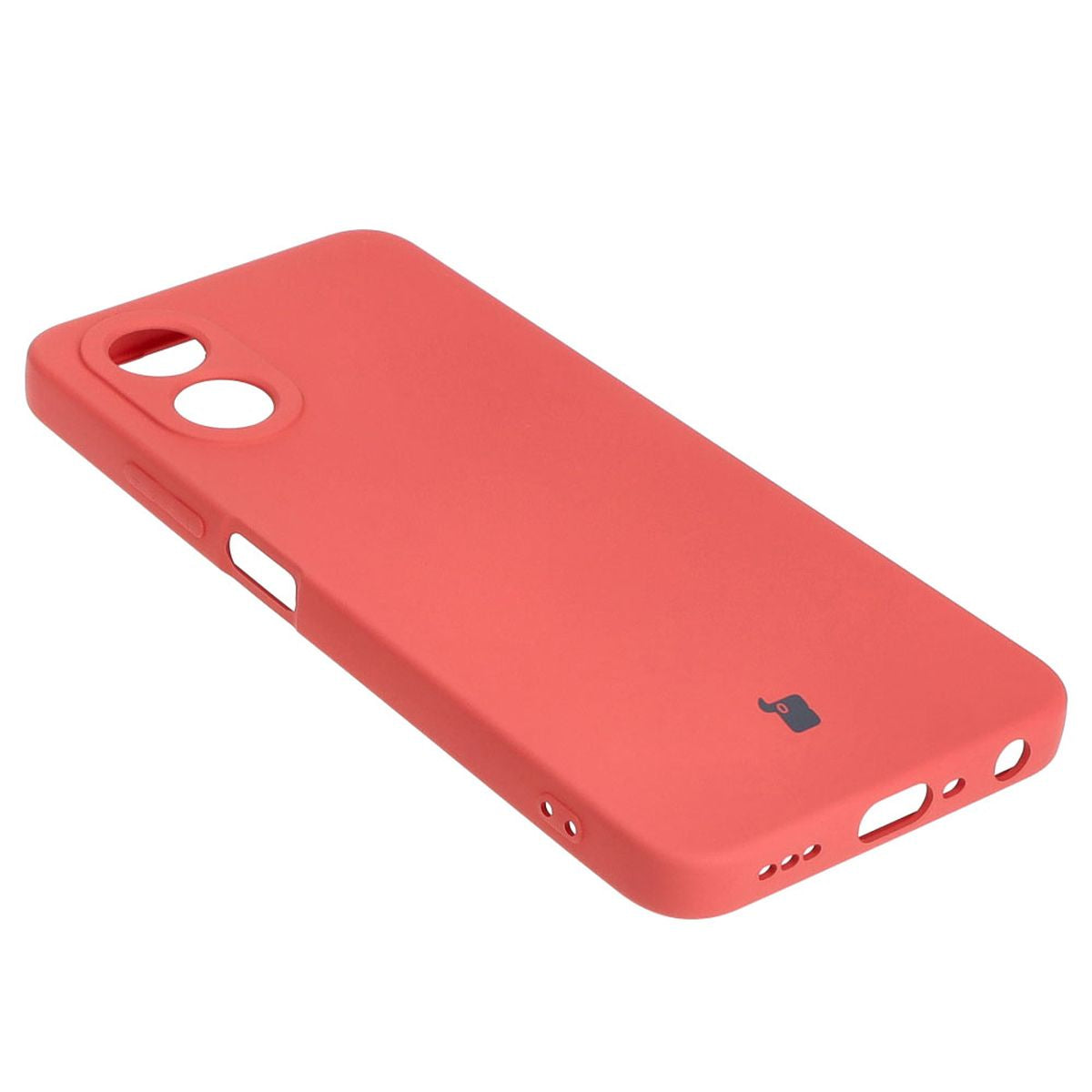 Schutzhülle für Oppo A38 4G, Bizon Case Silicone, Dunkelrosa
