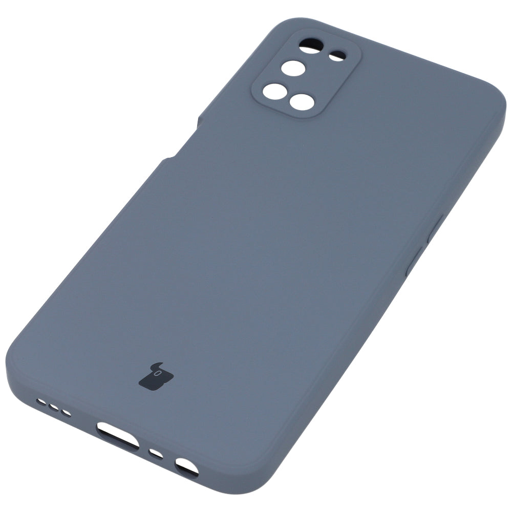 Schutzhülle Bizon Case Silicone für Oppo A52 / A72 / A92, Grau