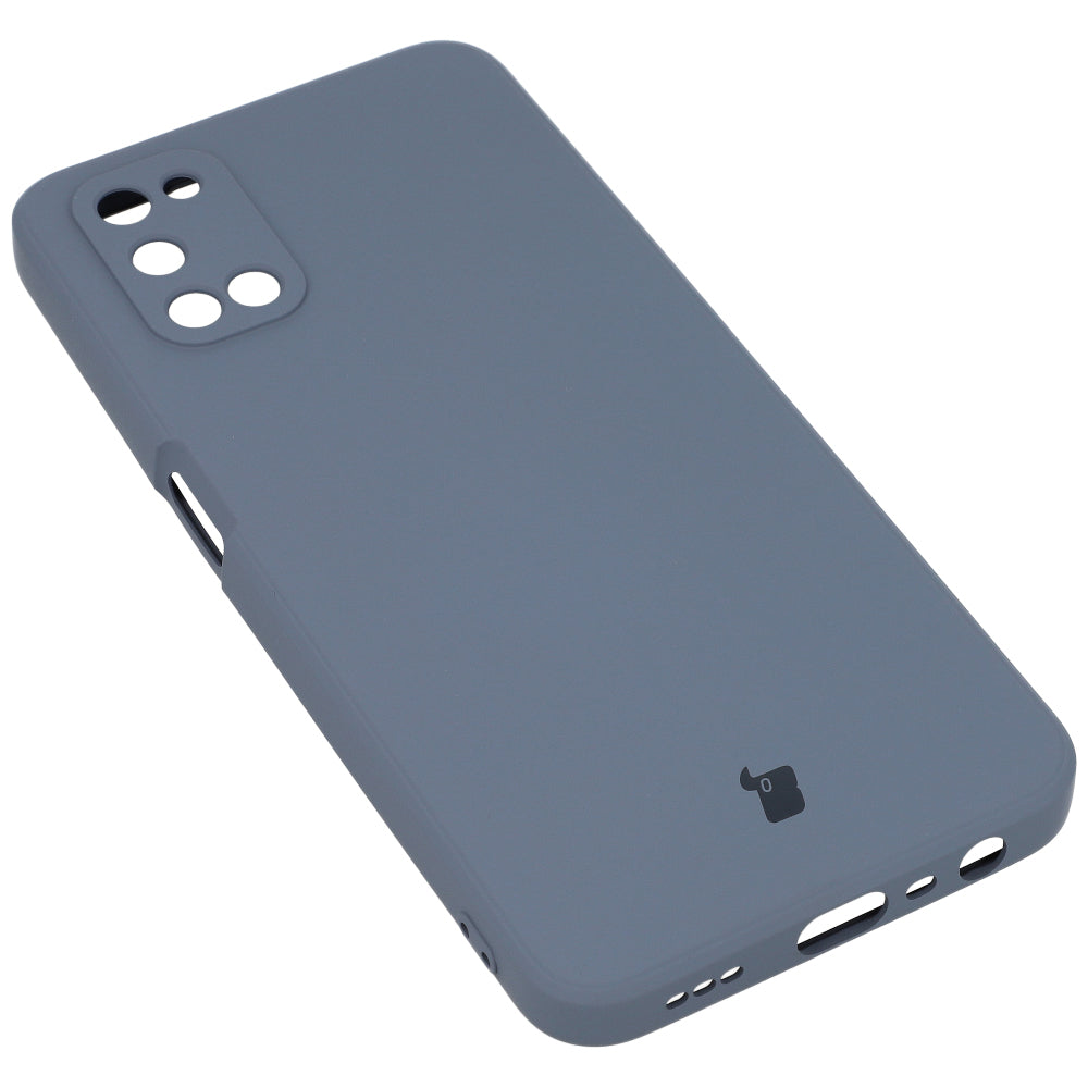 Schutzhülle Bizon Case Silicone für Oppo A52 / A72 / A92, Grau