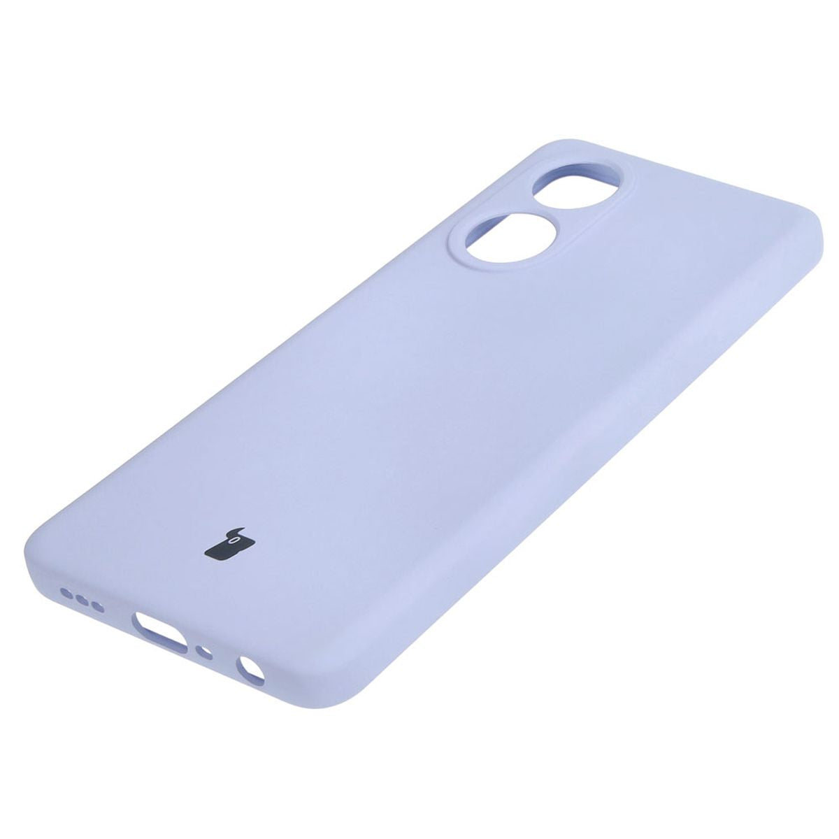 Schutzhülle für Oppo A58 4G, Bizon Case Silicone, Hellviolett