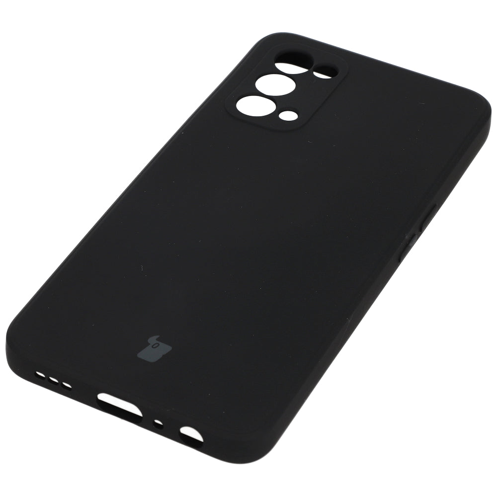 Schutzhülle Bizon Case Silicone für Oppo Reno 5 5G, Schwarz