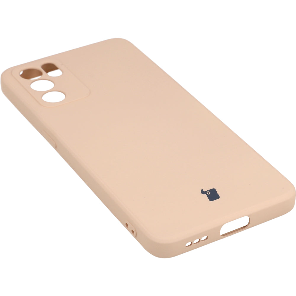 Schutzhülle Bizon Case Silicone für Oppo Reno 6 5G, Hellrosa