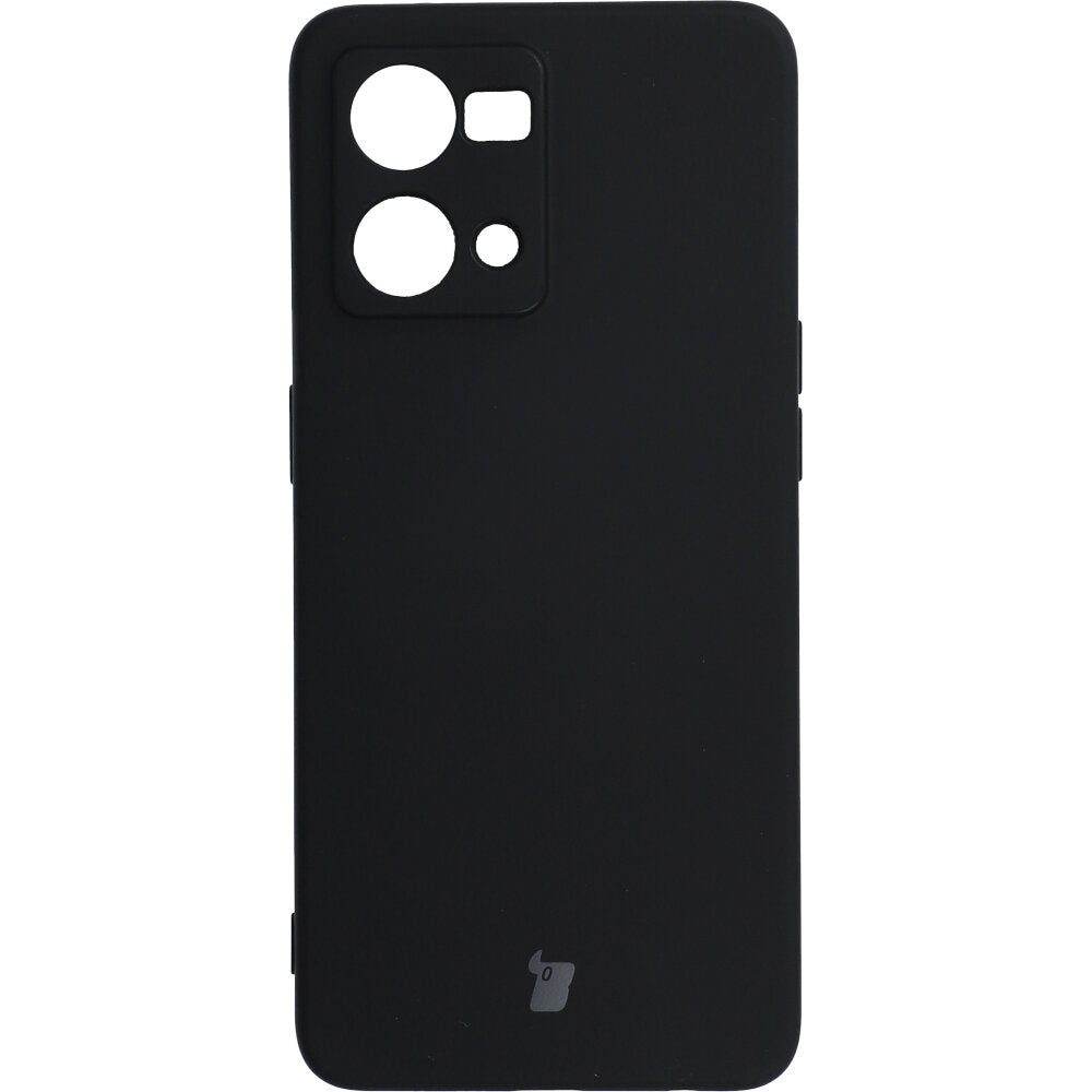 Schutzhülle Bizon Case Silicone für OPPO Reno 7 4G, Schwarz