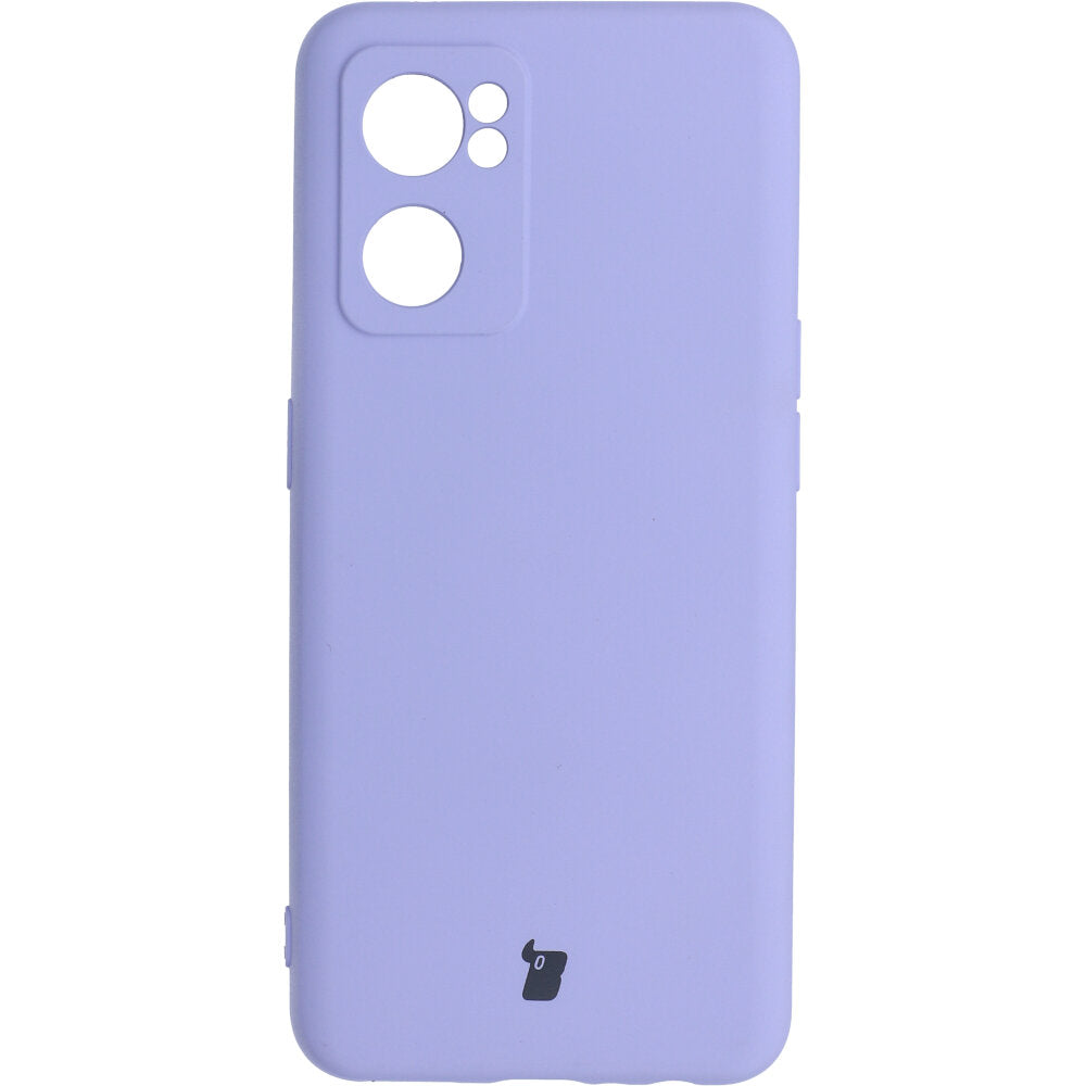 Schutzhülle Bizon Case Silicone für Oppo Reno 7 5G, Violett
