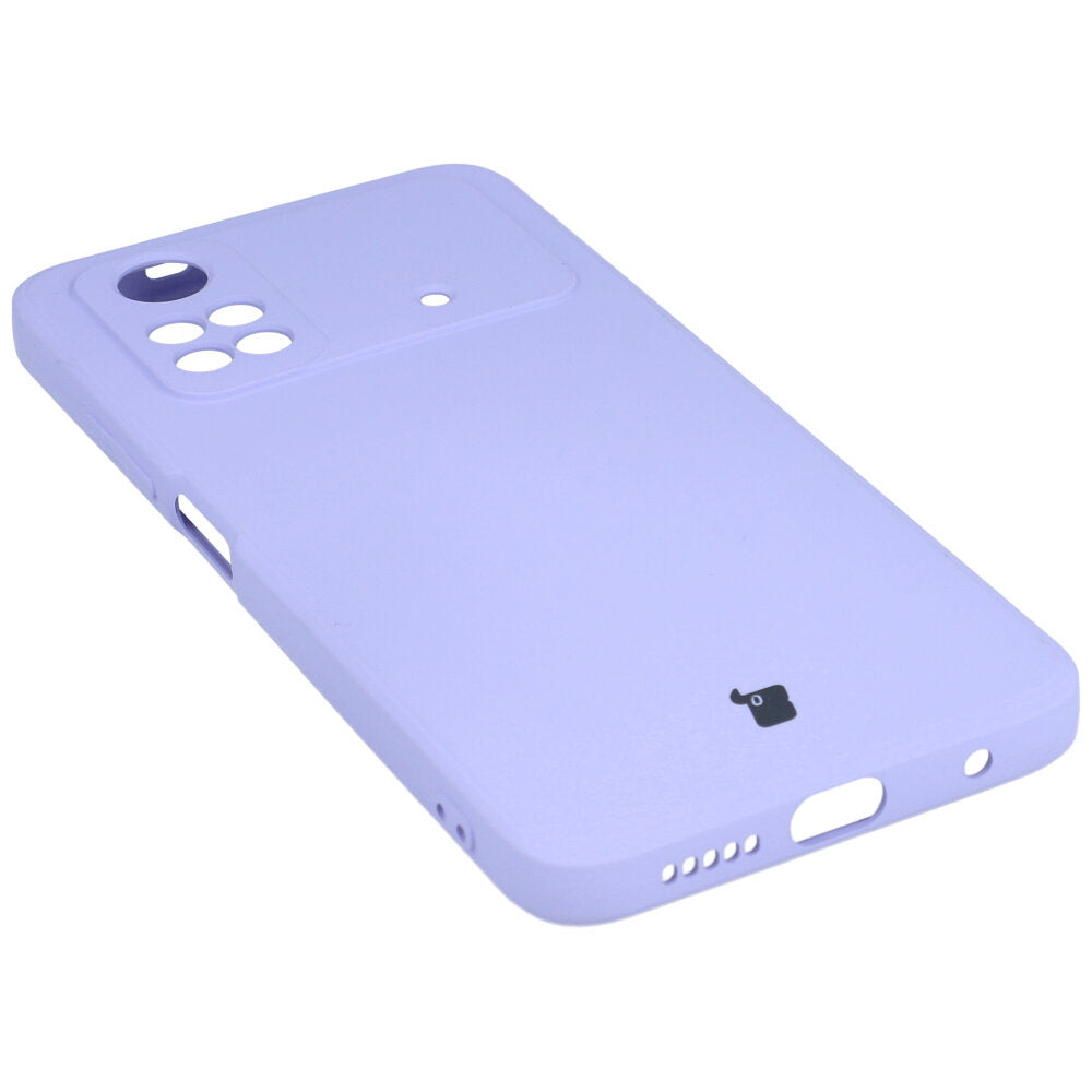 Schutzhülle Bizon Case Silicone für Xiaomi Poco M4 Pro 4G, Violett