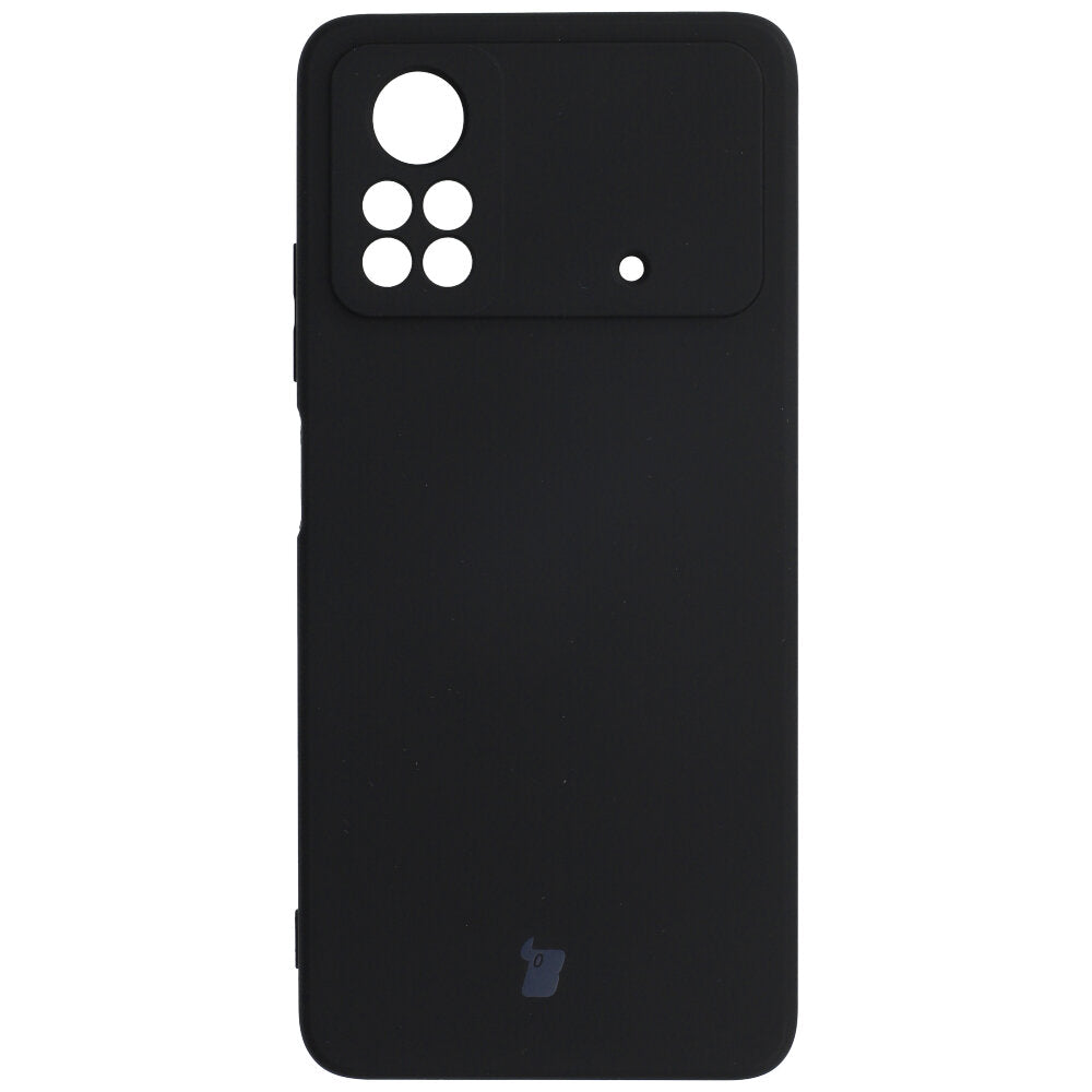 Schutzhülle Bizon Case Silicone für Xiaomi Poco X4 Pro 5G, Schwarz