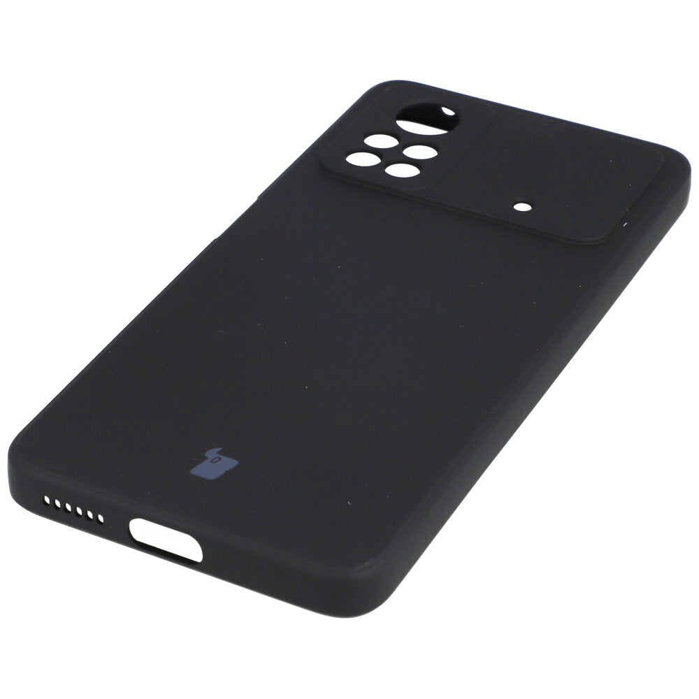 Schutzhülle Bizon Case Silicone für Xiaomi Poco X4 Pro 5G, Schwarz
