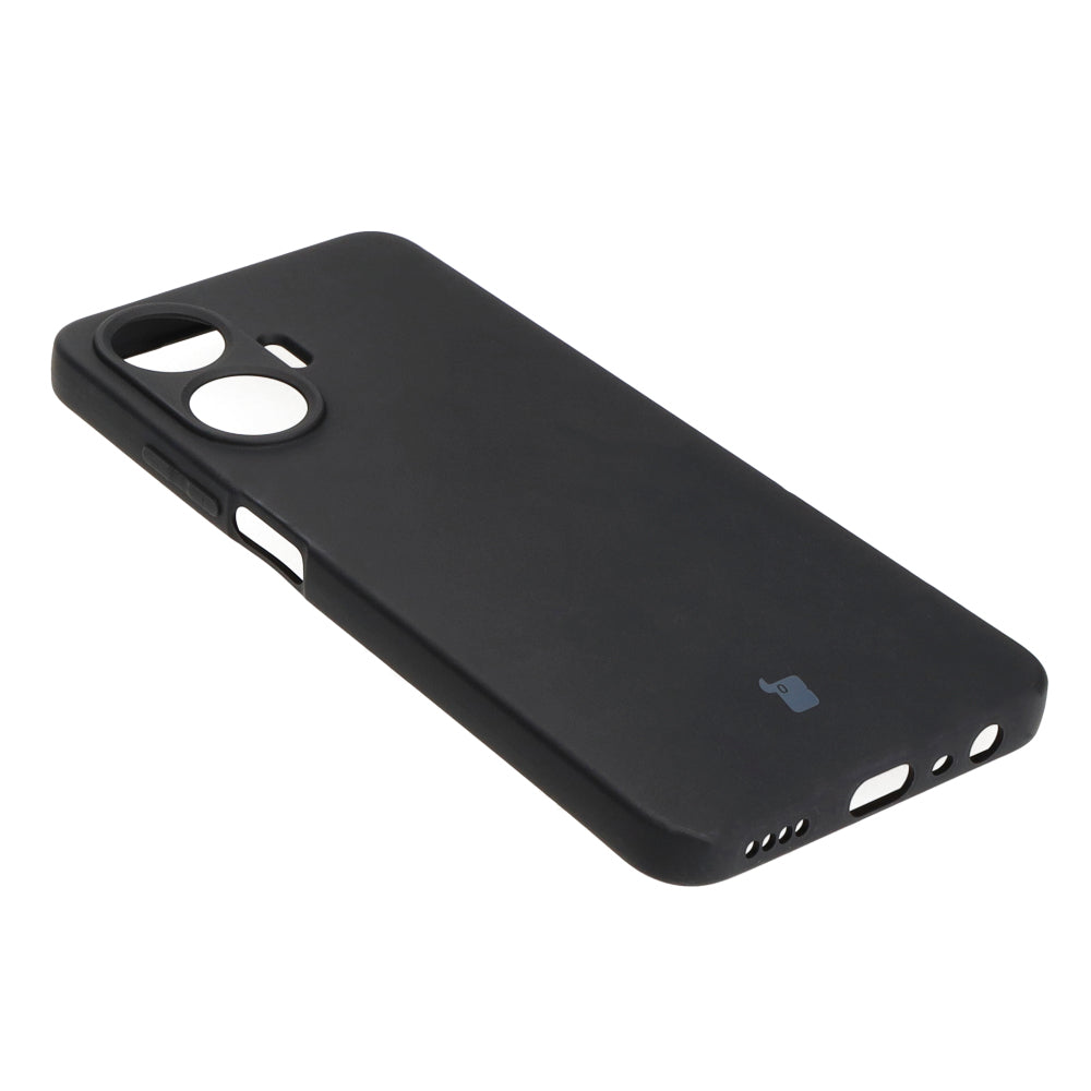 Schutzhülle Bizon Case Silicone für Realme C55, Schwarz