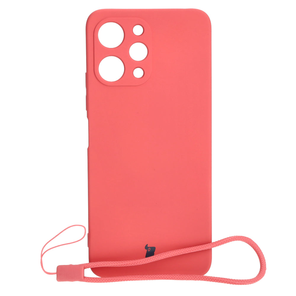 Schutzhülle Bizon Case Silicone für Xiaomi Redmi 12, Dunkelrosa