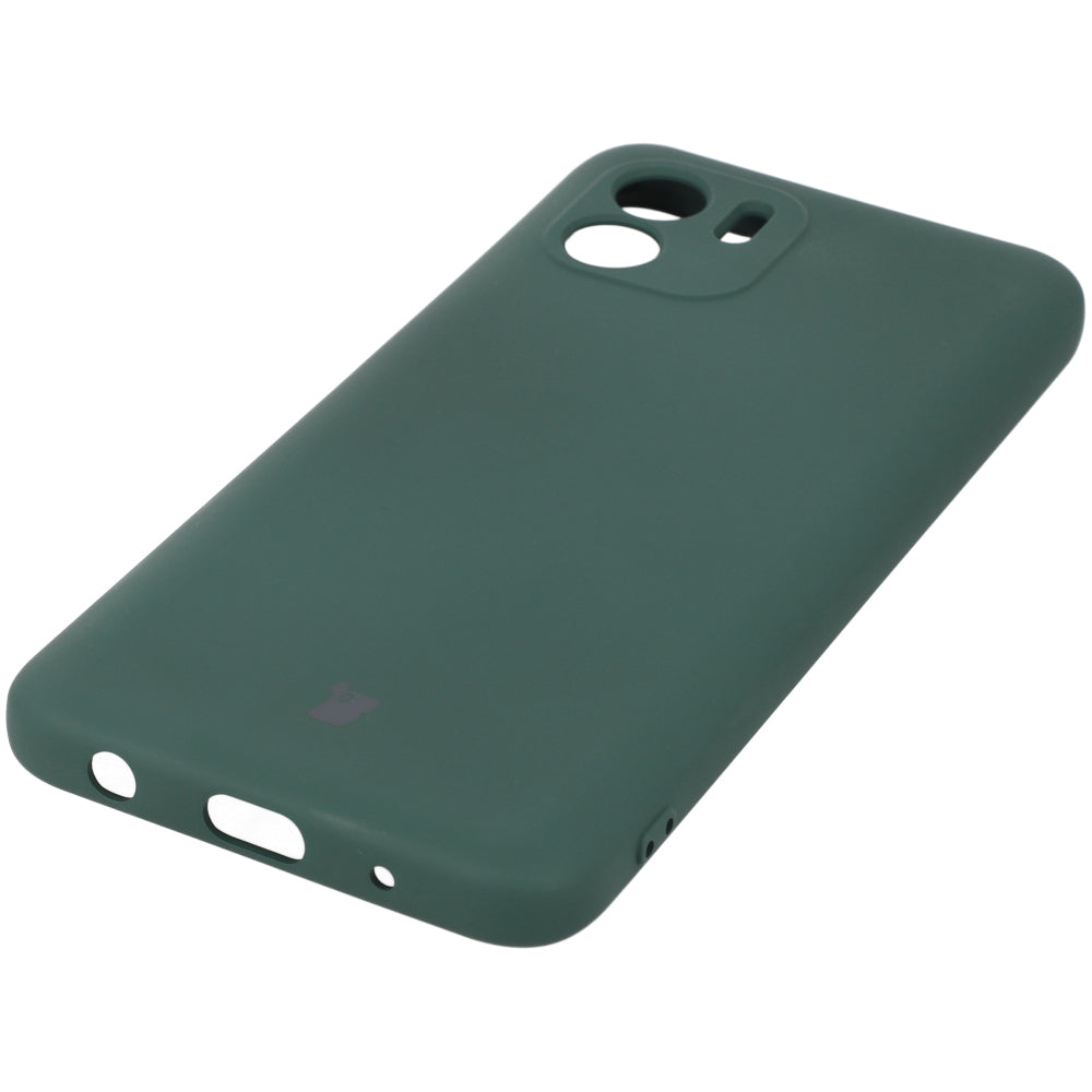 Schutzhülle Bizon Case Silicone für Xiaomi Redmi A1, Dunkelgrün