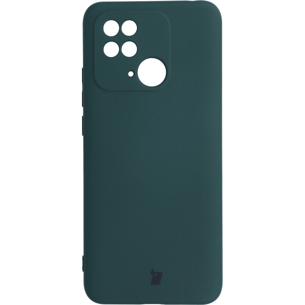 Schutzhülle Bizon Case Silicone Xiaomi Redmi 10C, Dunkelgrün