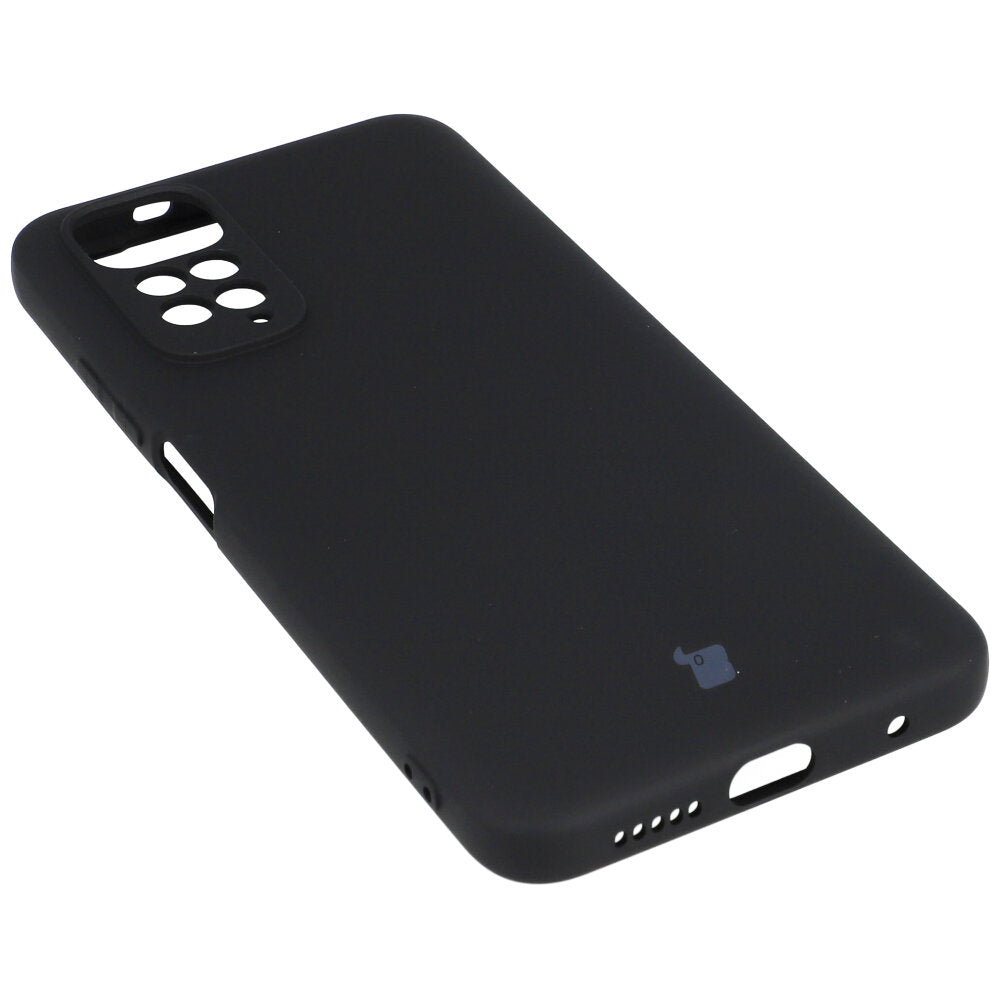 Schutzhülle Bizon Case Silicone für Xiaomi Redmi Note 11/11S, Schwarz