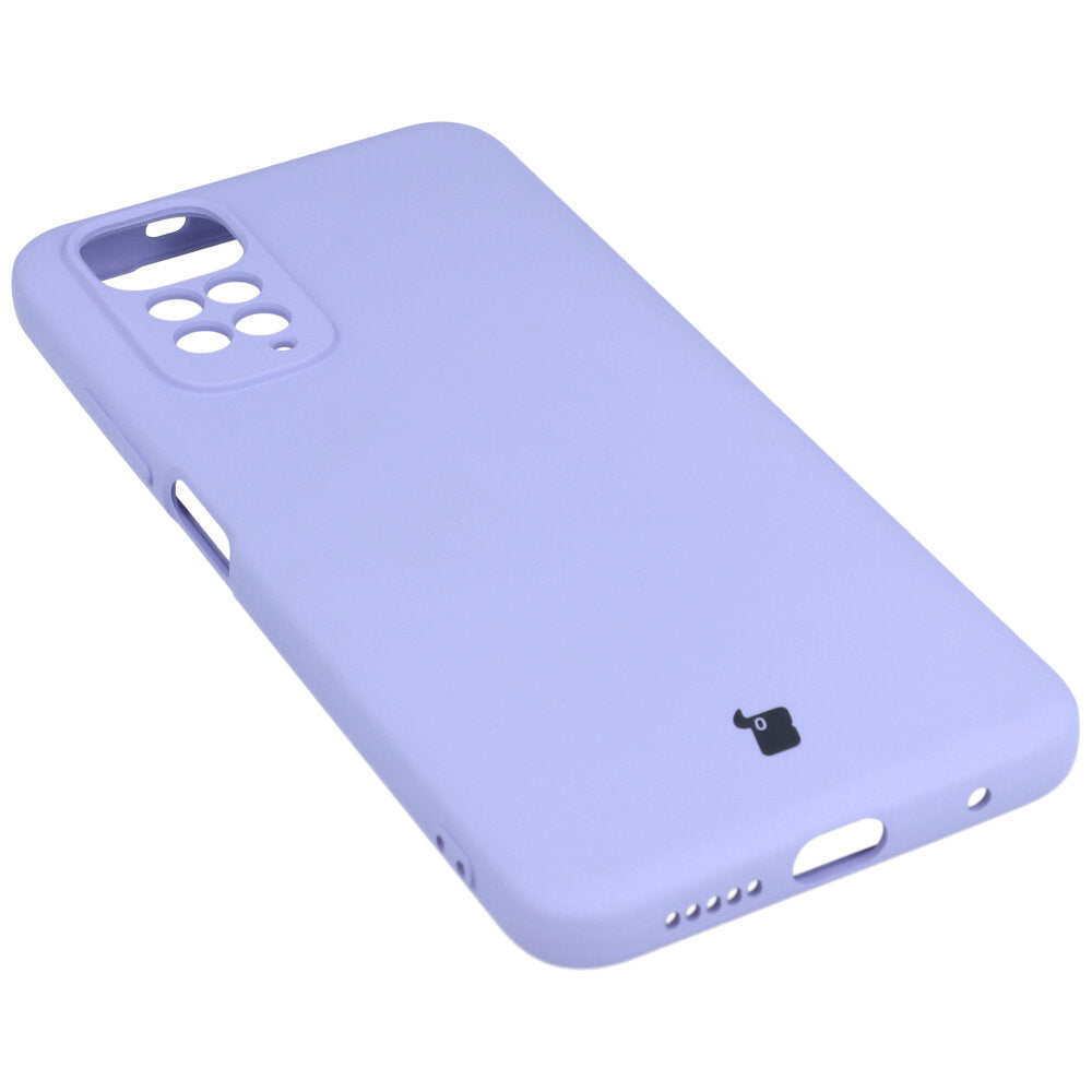 Schutzhülle Bizon Case Silicone für Xiaomi Redmi Note 11/11S, Violett