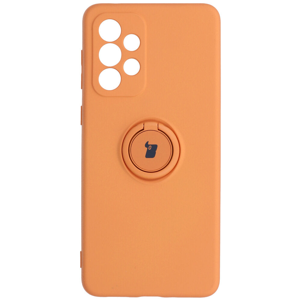 Schutzhülle Bizon Case Silicone Ring für Galaxy A33 5G, Orange