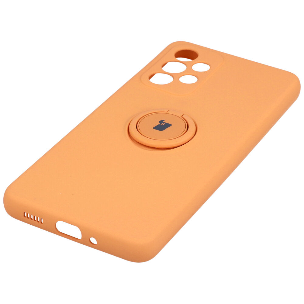 Schutzhülle Bizon Case Silicone Ring für Galaxy A33 5G, Orange