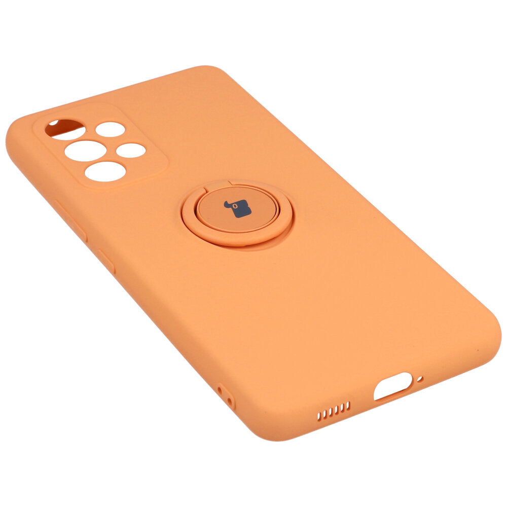 Schutzhülle Bizon Case Silicone Ring für Galaxy A53 5G, Orange
