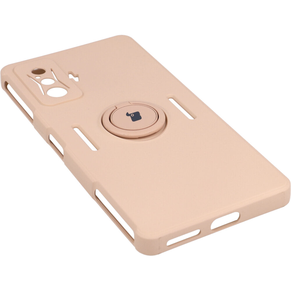 Schutzhülle Bizon Case Silicone Ring für Xiaomi Poco F4 GT, Rosa