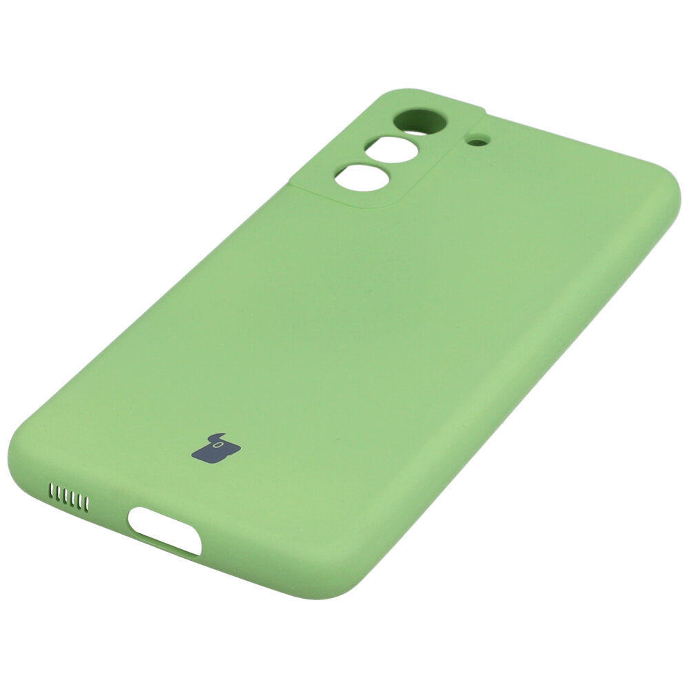 Schutzhülle Bizon Case Silicone für Galaxy S21, Grün