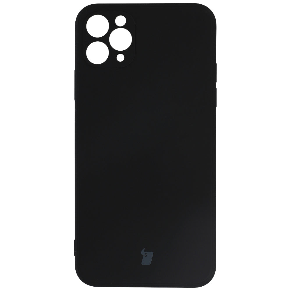 Schutzhülle Bizon Case Silicone für iPhone 11 Pro Max, Schwarz