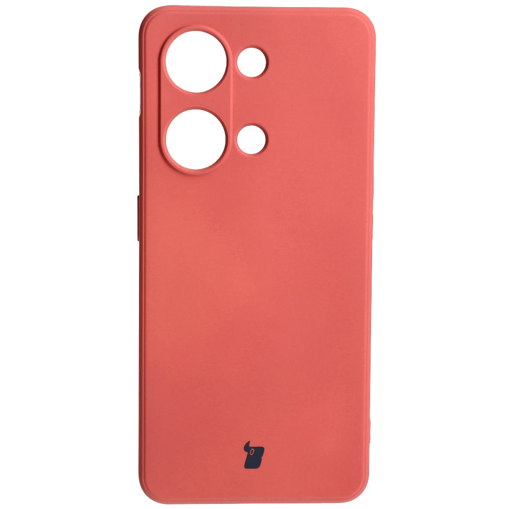 Schutzhülle Bizon Case Silicone Sq für OnePlus Nord 3, Dunkelrosa