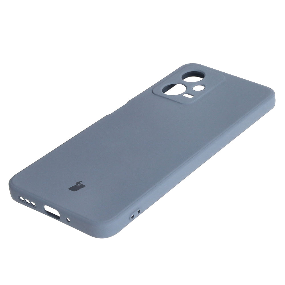Schutzhülle Bizon Case Silicone Sq für Xiaomi POCO X5 / Redmi Note 12 5G, Grau