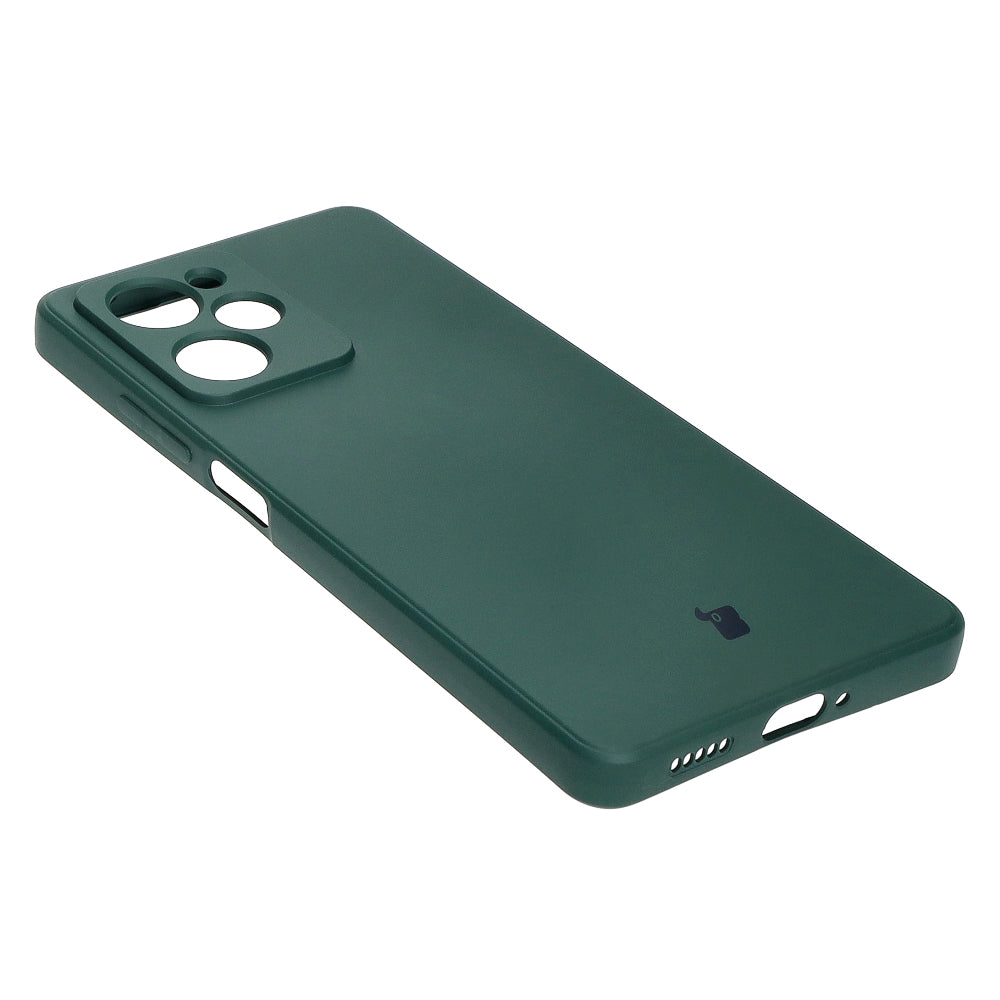 Schutzhülle Bizon Case Silicone Sq für Xiaomi POCO X5 Pro, Dunkelgrün