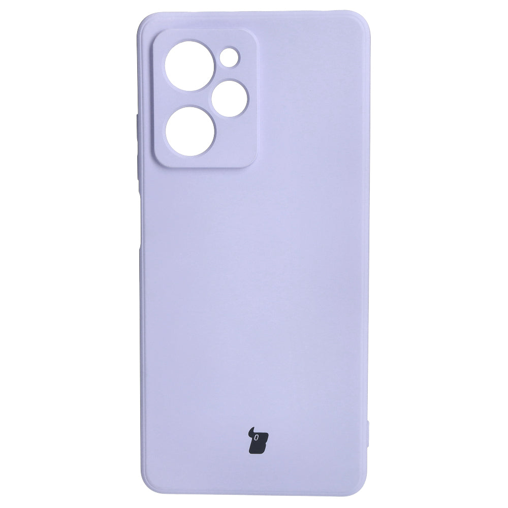 Schutzhülle Bizon Case Silicone Sq für Xiaomi POCO X5 Pro, Hellviolett