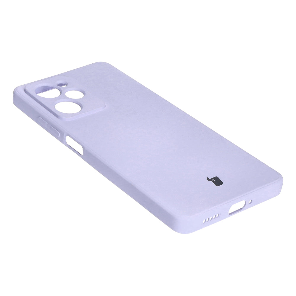 Schutzhülle Bizon Case Silicone Sq für Xiaomi POCO X5 Pro, Hellviolett