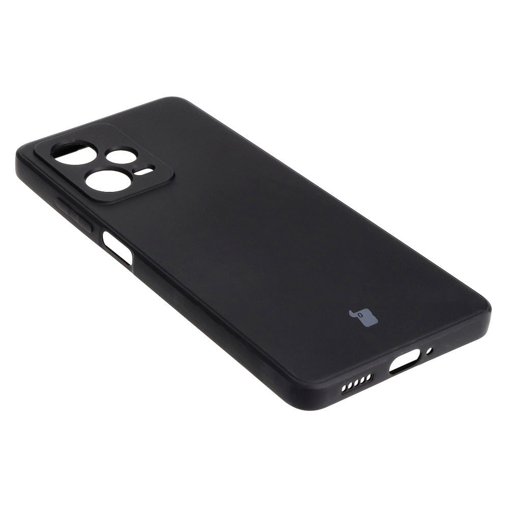 Schutzhülle Bizon Case Silicone Sq für Xiaomi Redmi Note 12 Pro 5G, Schwarz