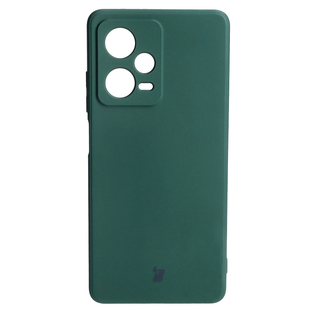 Schutzhülle Bizon Case Silicone Sq für Xiaomi Redmi Note 12 Pro 5G, Dunkelgrün