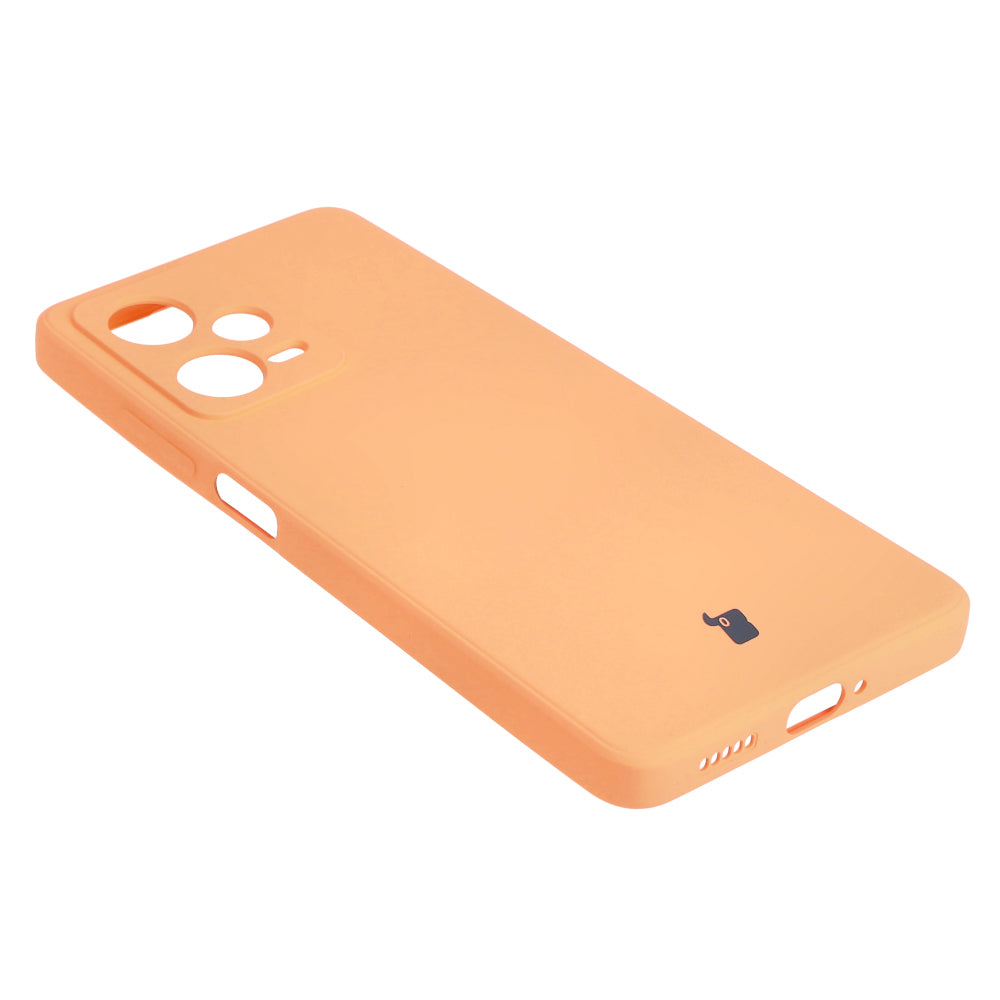 Schutzhülle Bizon Case Silicone Sq für Xiaomi Redmi Note 12 Pro 5G, Orange