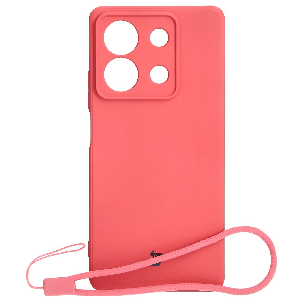 Schutzhülle für Xiaomi Redmi Note 13 5G, Bizon Case Silicone Sq Dunkelrosa