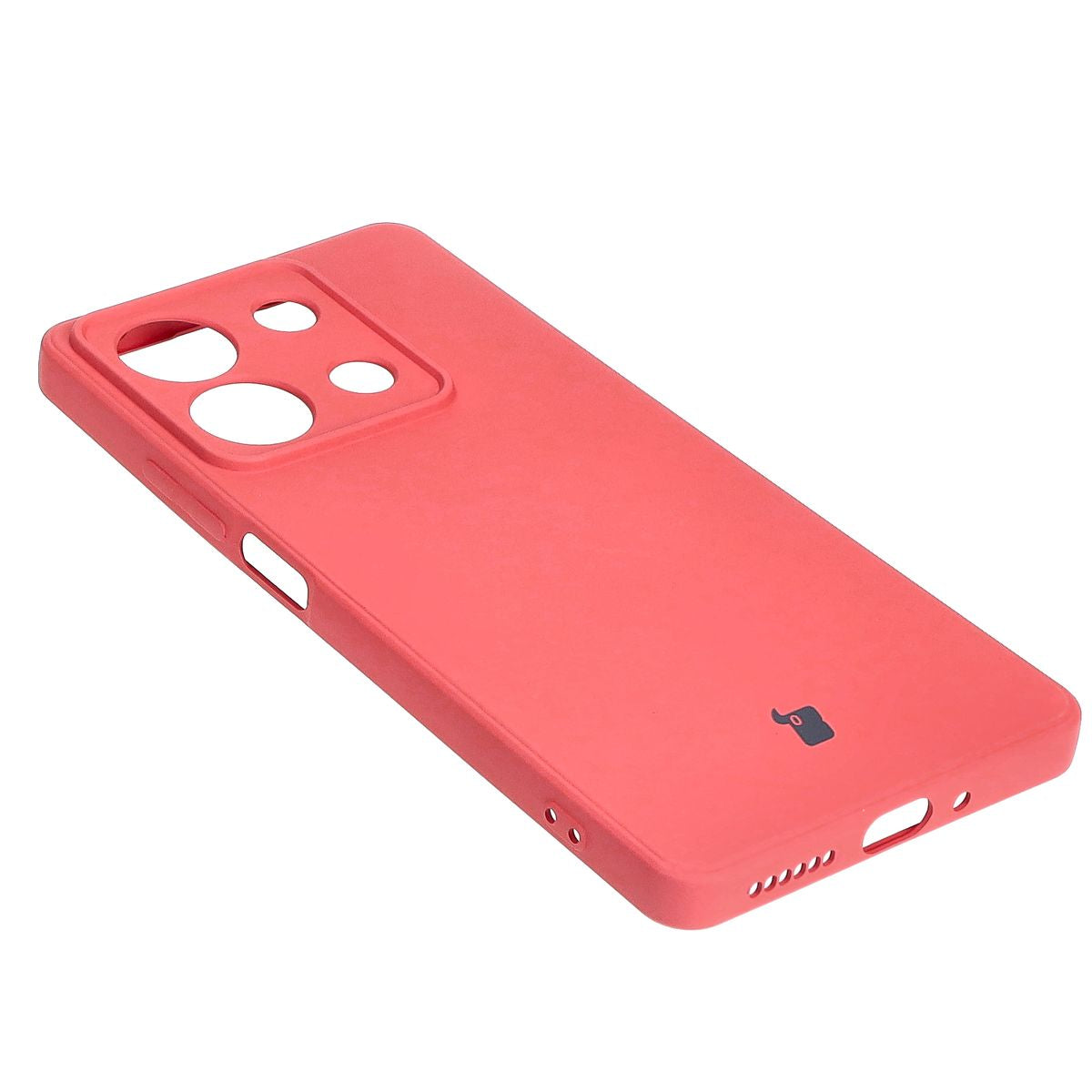 Schutzhülle für Xiaomi Redmi Note 13 5G, Bizon Case Silicone Sq Dunkelrosa
