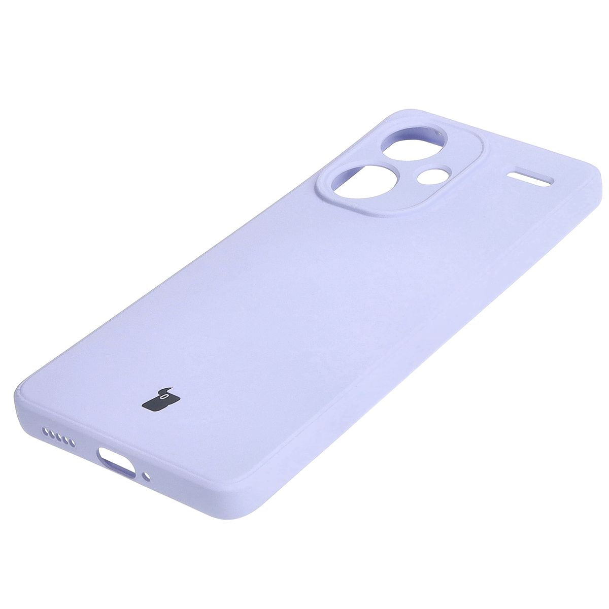 Schutzhülle für Xiaomi Redmi Note 13 Pro+ 5G, Bizon Case Silicone Sq, Hellviolett