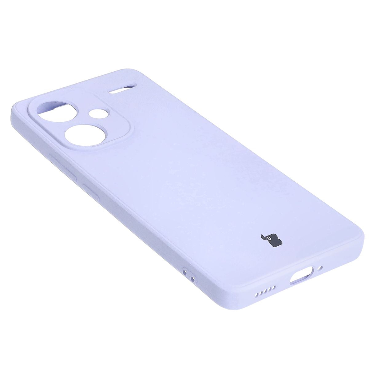 Schutzhülle für Xiaomi Redmi Note 13 Pro+ 5G, Bizon Case Silicone Sq, Hellviolett