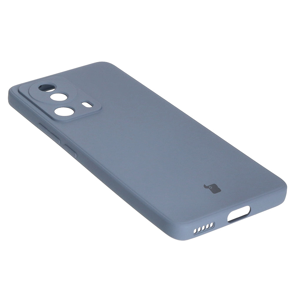 Schutzhülle Bizon Case Silicone Sq für Xiaomi 13 Lite, Grau