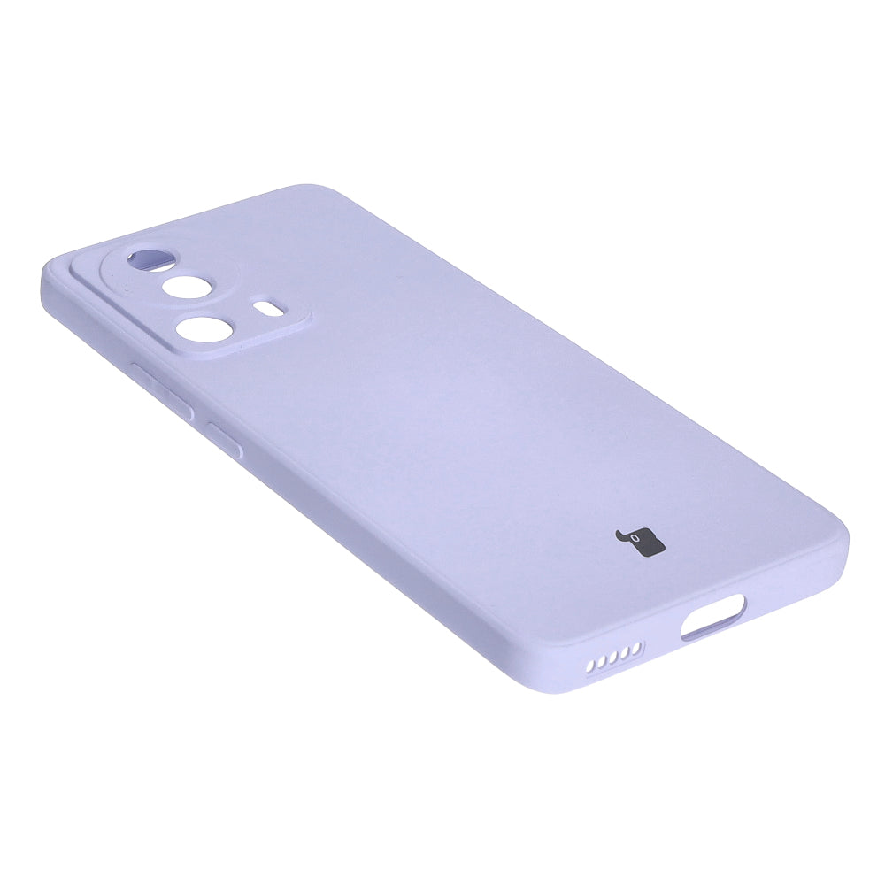 Schutzhülle Bizon Case Silicone Sq für Xiaomi 13 Lite, Hellviolett