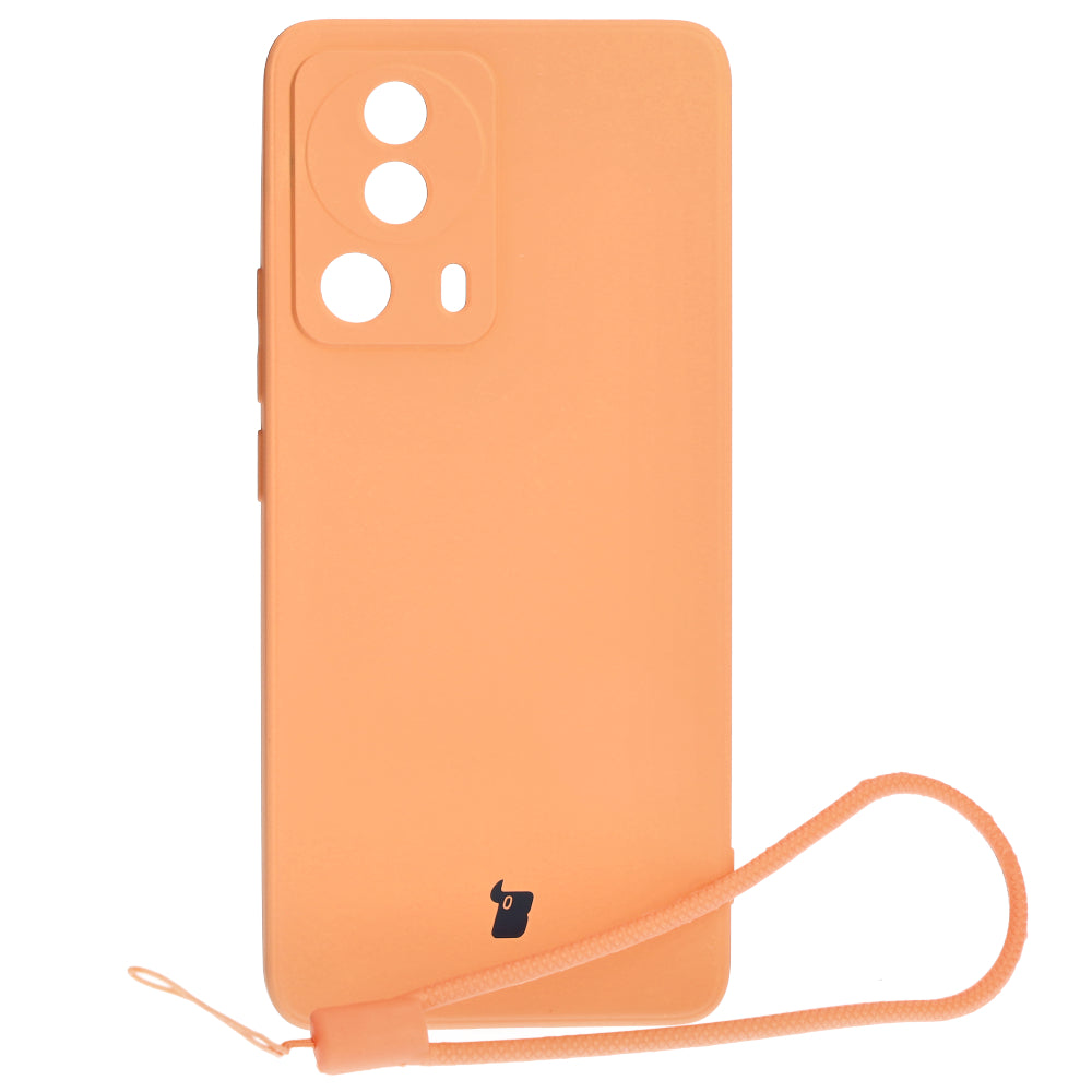 Schutzhülle Bizon Case Silicone Sq für Xiaomi 13 Lite, Orange