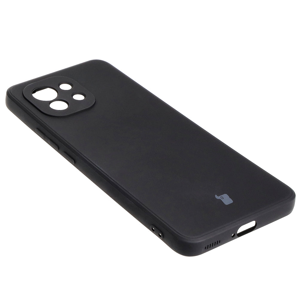 Schutzhülle Bizon Case Silicone Sq für Xiaomi Mi 11, Schwarz