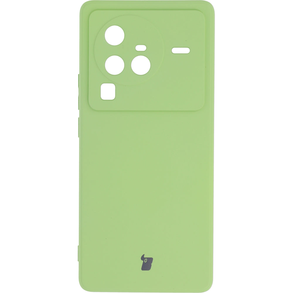Schutzhülle Bizon Case Silicone Sq für Vivo X80 Pro, Grün